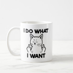 Mug Je Fais Ce Que Je Veux Chat