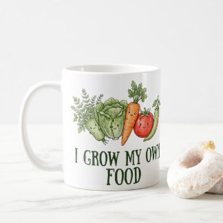 Mug Je fais pousser ma propre nourriture | Jardinier V