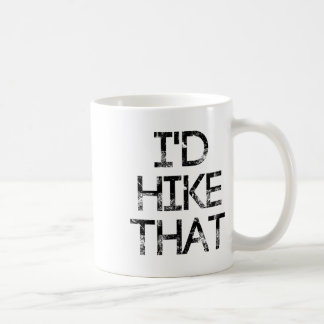 Mug Je ferais cette randonnée détériorée - Randonnée