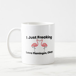 Mug Je Frappe Les Flamants roses D'Amour, D'Accord