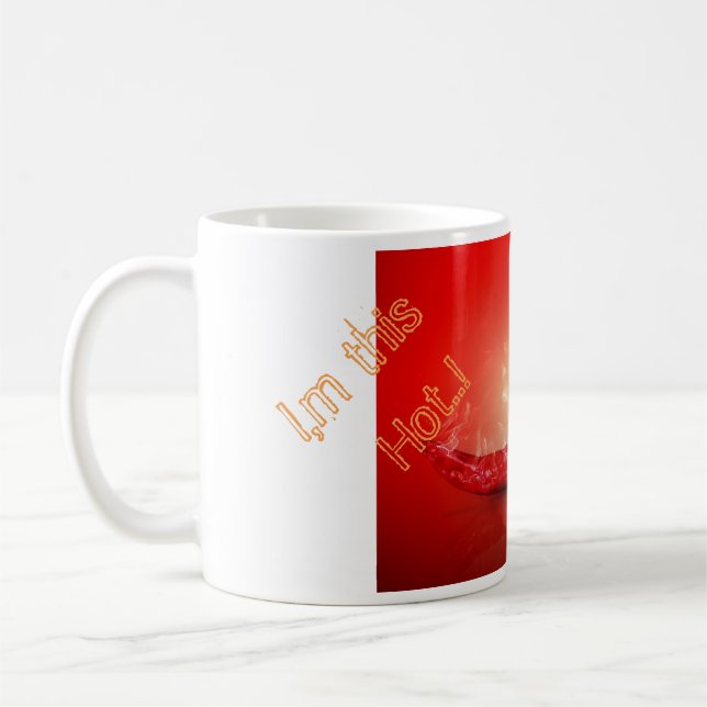 Mug Je fume chaud Chili (Gauche)