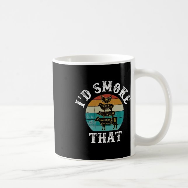 Mug Je fumerais ça 1 (Droite)