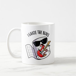 Mug Je gaze les blues drôle de jeu de mots de premiers