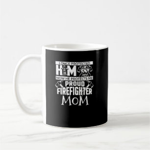 Mug Je L'Ai Protégé Un Jour Fier Pompier Maman