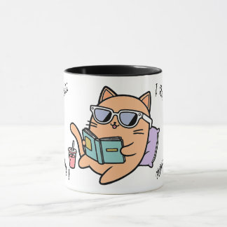 Mug Je lis, donc je brille !