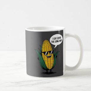 Mug Je mange du maïs de façon détournée Citation drôle