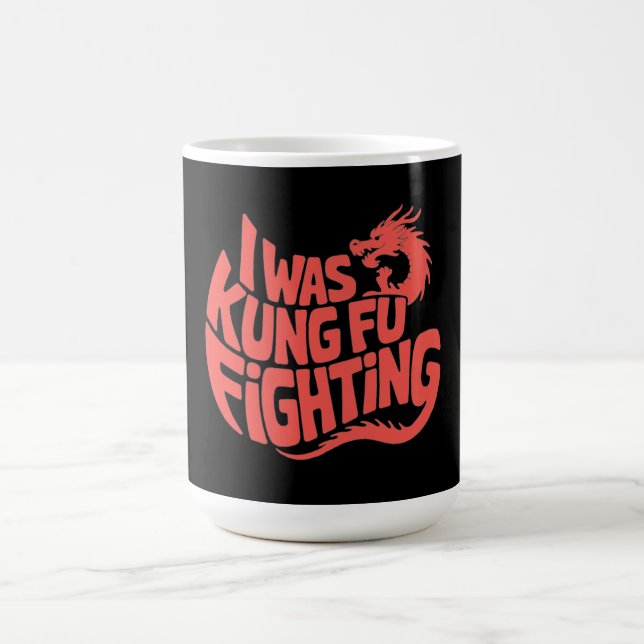 Mug Je me battais pour le kung fu (Centre)