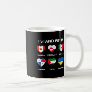 Mug Je me tiens avec Canada Groenland Mexique Panama G