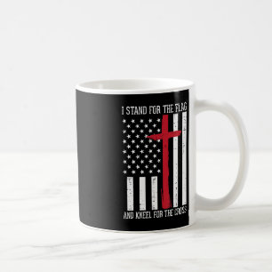 Mug Je Me Trouve Pour Le Drapeau Kneel Pour Cross Memo