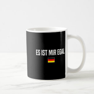 Mug Je m'en fiche en langue allemande Allemagne allema