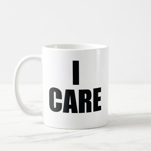 Mug Je m'inquiète juste pas de vous (Gauche)