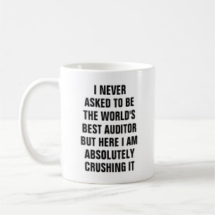 Mug Je n'ai jamais demandé à être le meilleur Bu de