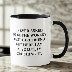 Mug Je N'Ai Jamais Demandé D'Être La Meilleure Amie Du