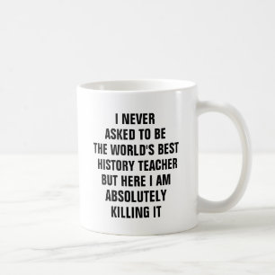 Mug Je n'ai jamais demandé d'être le monde meilleur en