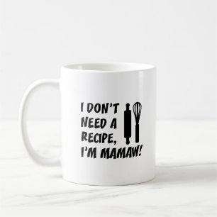Mug Je n'ai pas besoin d'une recette que je suis