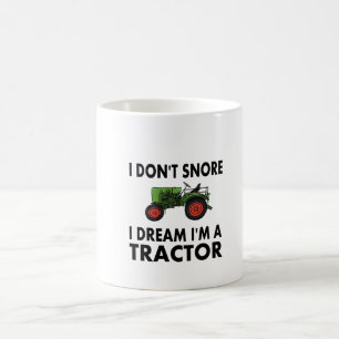 Mug Je n'ai pas de ronflement Je rêve Je suis un tract