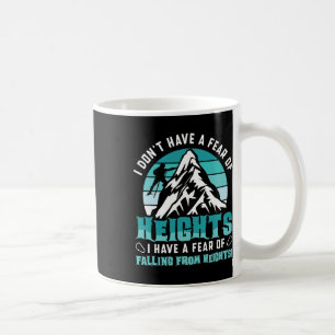 Mug Je n'ai pas peur du vide - Escalade de blocs en gr