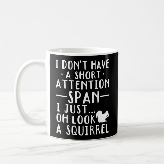 Mug Je N'Ai Pas Un Petit Temps D'Attention, Je Regarde (Gauche)