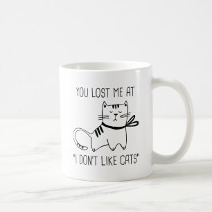 Mug Je n'aime pas les chats