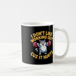 Mug Je n'aime pas travailler dehors parce que ça fait 