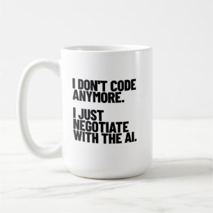 Mug Je ne code plus, je négocie avec l'IA