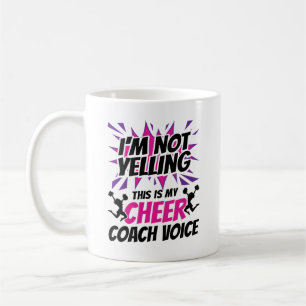 Mug Je ne crie pas que c'est ma voix d'entraîneur
