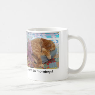 Mug Je ne fais pas des matins