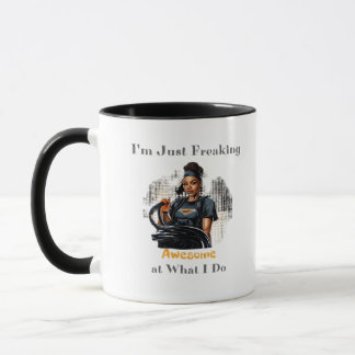 Mug Je ne fais que frémir ... Classique