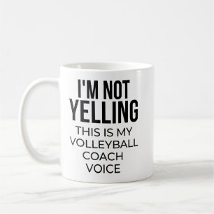 Mug Je ne hurle pas que c'est ma voix d'entraîneur de 