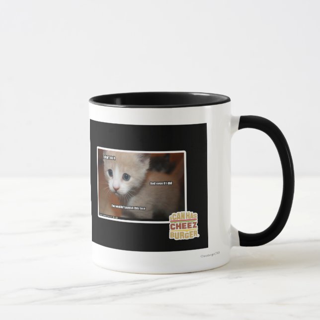 Mug Je ne l'ai pas fait (Droite)