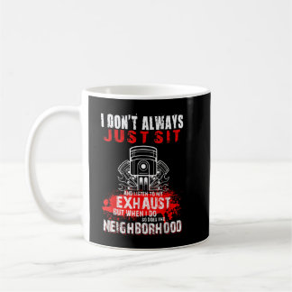 Mug Je ne me contente pas toujours d'être assis et d'é