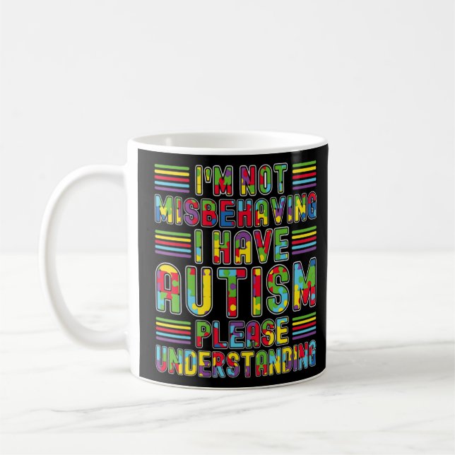 Mug Je ne me trompe pas d'avoir Sensibilisation sur l' (Gauche)