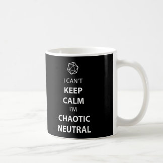 Mug Je ne peux pas garder le calme, je suis neutre