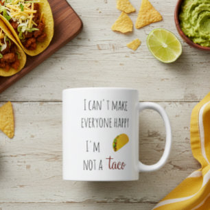 Mug Je ne peux pas rendre tout le monde heureux Je ne 
