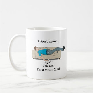 Mug "Je ne ronfle pas, je me rêve suis une