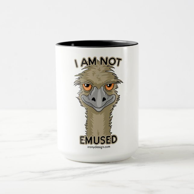 Mug Je ne suis pas calembour drôle d'émeu d'Emused (Centre)