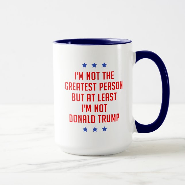 Mug Je ne suis pas la plus grande personne... (Droite)