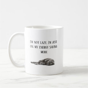 Mug je ne suis pas paresseux+paresseux 