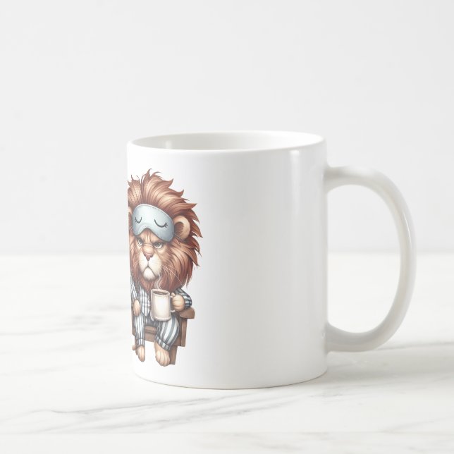 Mug "Je ne suis pas toujours grincheux, parfois je dor (Droite)