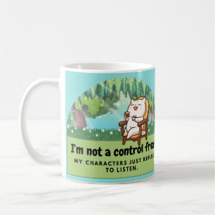 Mug Je ne suis pas un maniaque du contrôle : Hilarious
