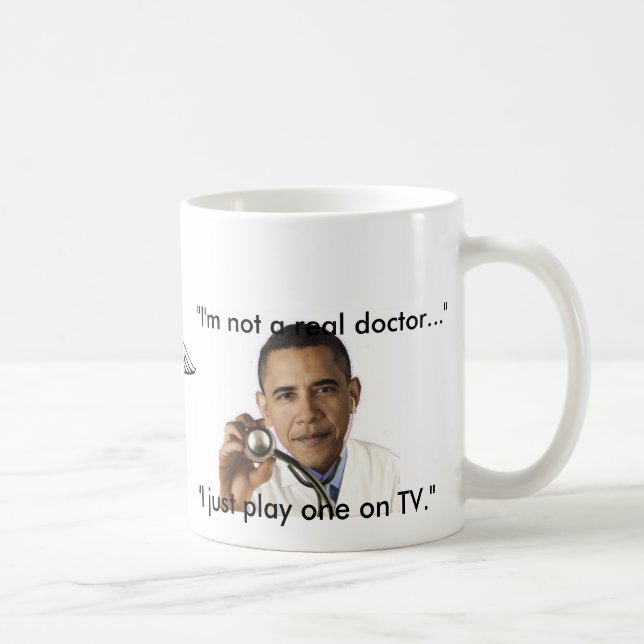 Mug "Je ne suis pas un vrai docteur " (Droite)