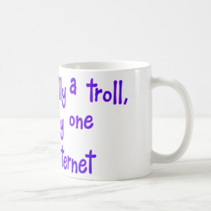 Mug Je ne suis pas vraiment un troll