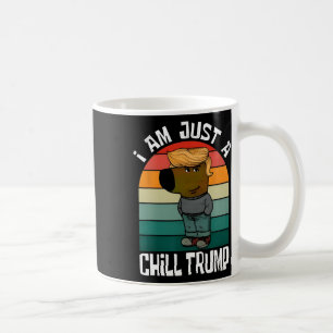 Mug Je ne suis qu'une frissons Trump drôle mème drôle 