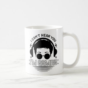 Mug JE NE T'ENTENDS PAS JE JOUE, Cadeaux drôles pour l