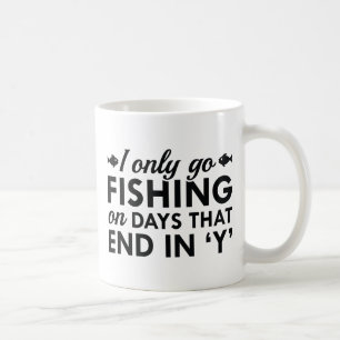 Mug Je ne vais pêcher que
