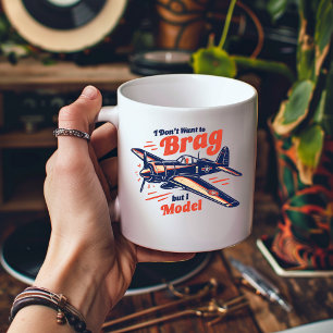 Mug Je ne veux pas me vanter mais je suis mannequin