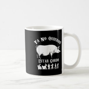Mug Je ne veux plus être gros Drôle de motivation pour