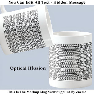 Mug Je N'Étais Pas Kung Fu Combattre Le Message Caché 