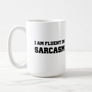 Mug Je parle couramment le sarcasme