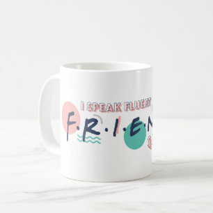 Mug Je parle couramment les citations FRIENDS™